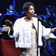 Aretha Franklin performs onstage at the Elton John AIDS Foundation Commemorates Its 25th Year on November 7, 2017 in New York City.
